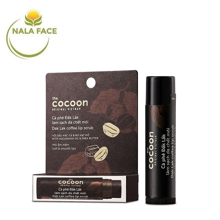 Tẩy Da Chết Môi Chiết Xuất Cà Phê Cocoon Coffee Lip Scrub 5g