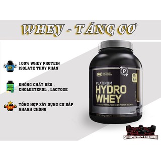 Platinum Hydro Whey - Sản phẩm hỗ trợ cung cấp protein cao cấp 40 lần dùng