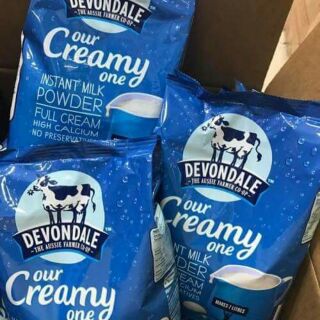 Combo 1 thùng (8 bịch) sữa bột devondale nguyên kem date 03/2022