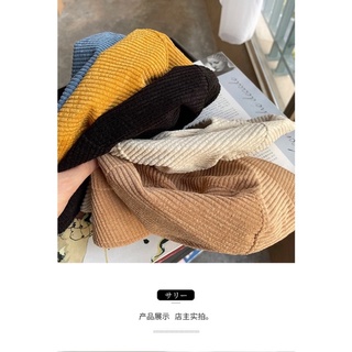 Nón Bucket Nhung Gân ( Ảnh Thật)