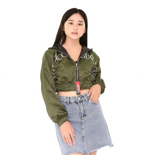 [Hàng Mới] Áo Khoác Phi Lụa Thêu Cực Xinh Form Lửng