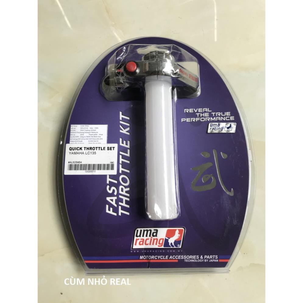 Cùm tăng tốc UMA Racing V3 (2 dây ga) chính hãng