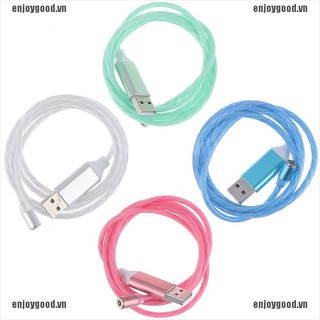 Dây cáp sạc type c / android có đèn led chuyên dụng