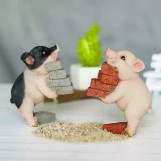 Heo con may mắn