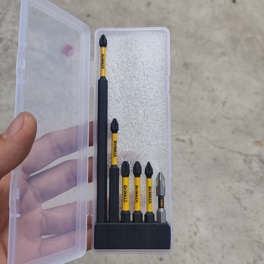 Bộ Mũi Vít DEWALT SOCKET LOẠI CHỊU LỰC TÁC ĐỘNG LỚN_DƯ DÙNG CHO GIA ĐÌNH