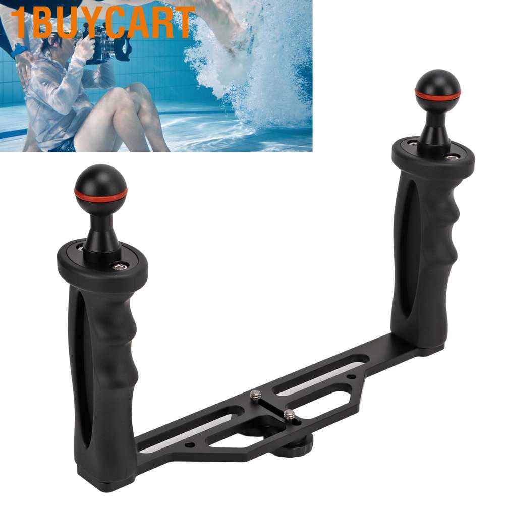 1buycart PY-044 Dual Handle Tray Stabilizer Rig Diving Underwater Camera Housings