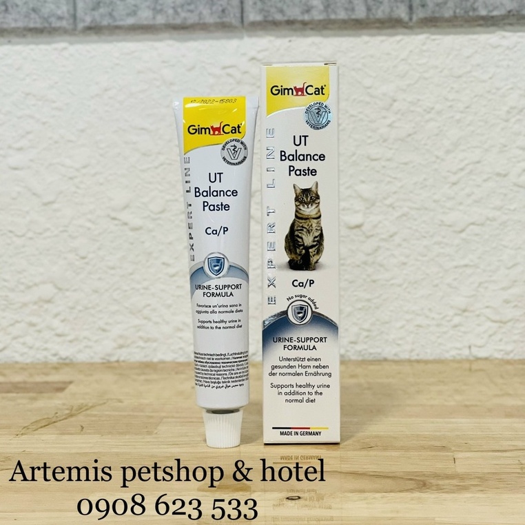 GEL URINARY PASTE GIMCAT NGĂN NGỪA, HỖ TRỢ TIẾT NIỆU CHO MÈO