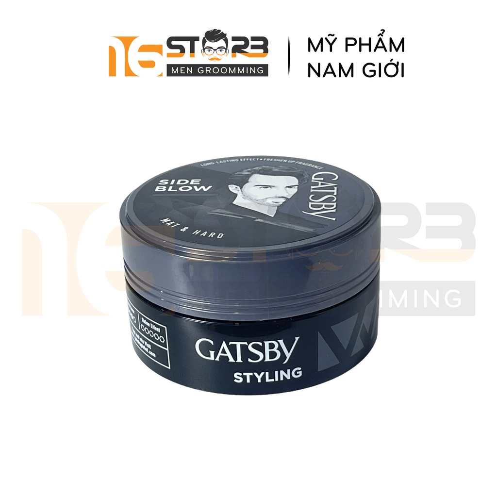 [Chính Hãng 100%] Sáp Vuốt Tóc Nam Gatsby Xám 75g - Nhập Khẩu Indonesia