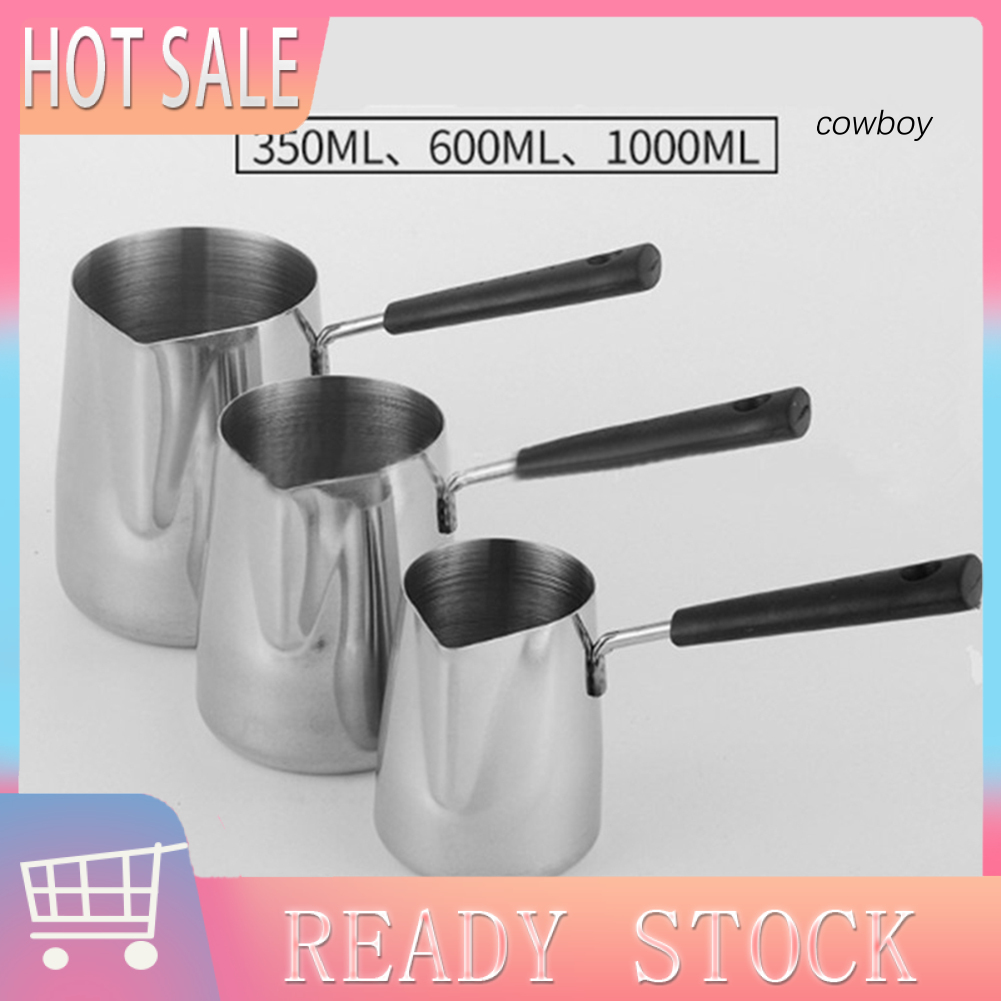 COW|Stainless Steel Wax Melting Pot DIY Candle Soap Melt Pitcher Milk Frothing Jug