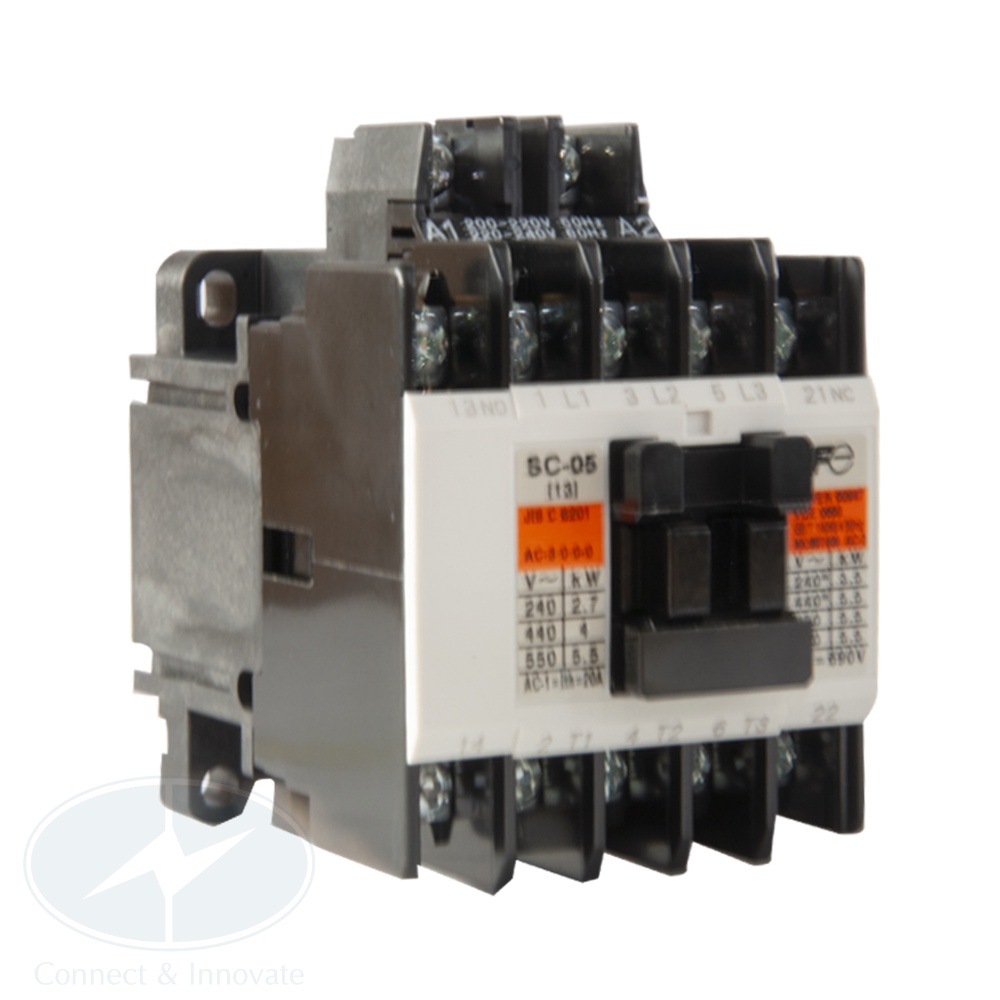 Contactor Fuji Electric SC-05 12A, 1NO + 1NC