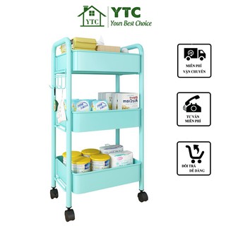 Kệ Đa Năng 3 Tầng Sắt Nhập Khẩu (XDS02)