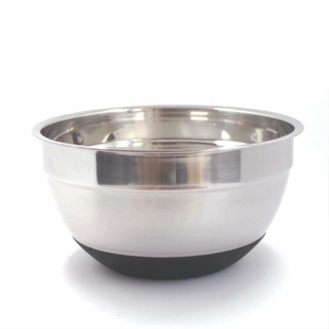 Bowl trộn bột đế silicon / Âu trộn bột / Tô trộn bột (Âu dày + sâu)