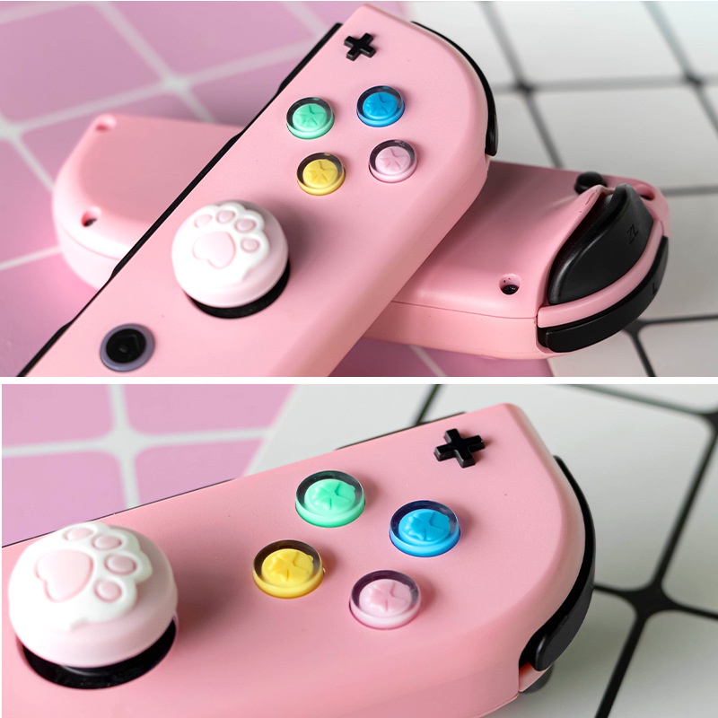 Ốp Bọc Nút Bấm Điều Khiển Chơi Game Thay Thế Chuyên Dụng Cho Nintendo Switch