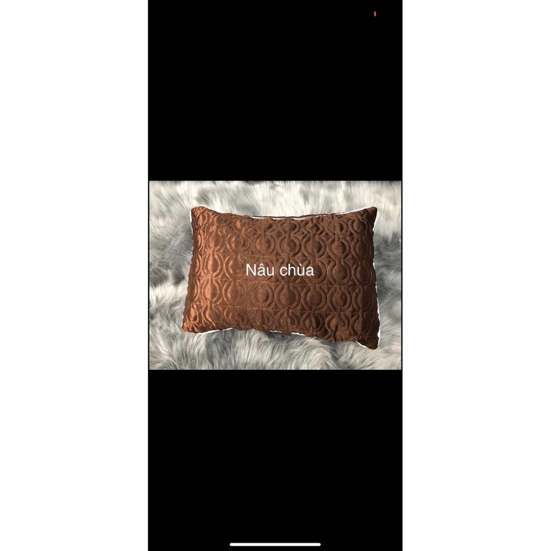 Gối lụa chần bông spa siêu sang chảnh kt 30x45 | BigBuy360 - bigbuy360.vn