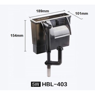 Lọc thác bể cá SunSun HBL 402, HBL 403
