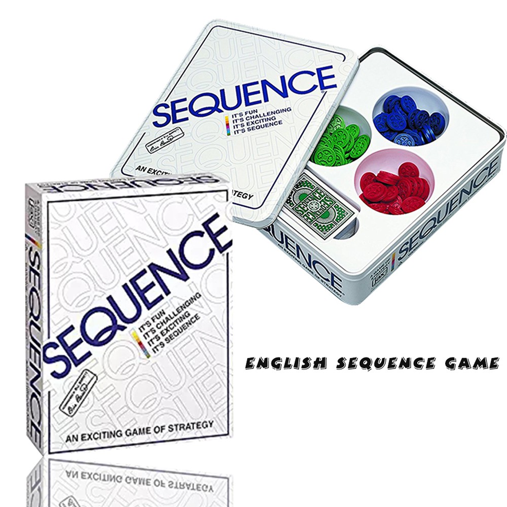Bộ bài chơi game chiến thuật Sequence thú vị dành cho các bữa tiệc