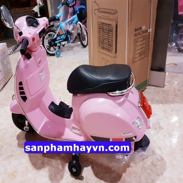 Xe máy điện trẻ em xe máy vespa cho bé - Q618