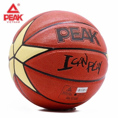 Quả bóng rổ PEAK I Can Play chất liệu PU cao cấp, thích hợp sử dụng trong nhà và ngoài trời Q112070