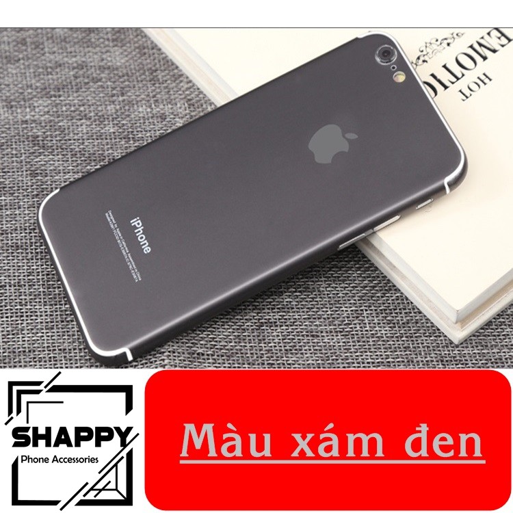 Skin Dán Nhung Đổi Màu Giả 7 Dành Cho IPhone 6/6Plus [Shappy Shop]