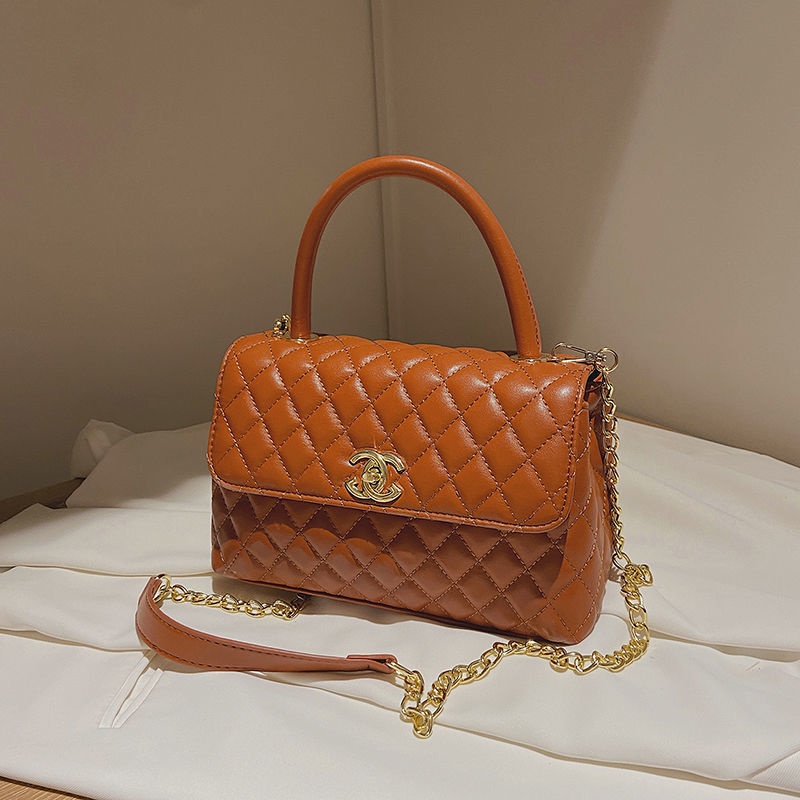 Túi Xách Tay Nhỏ Thêu Họa Tiết Có Dây Xích Đeo Đa Năng Thời Trang Mới Dành Cho Bạn Nữ ST