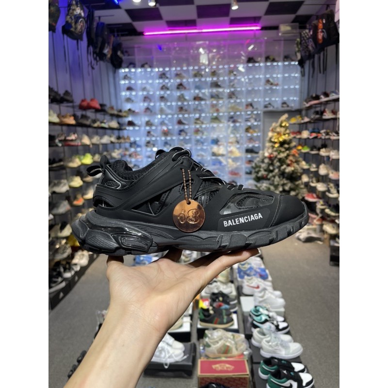 Giày track đen TRACK-32+ full hộp