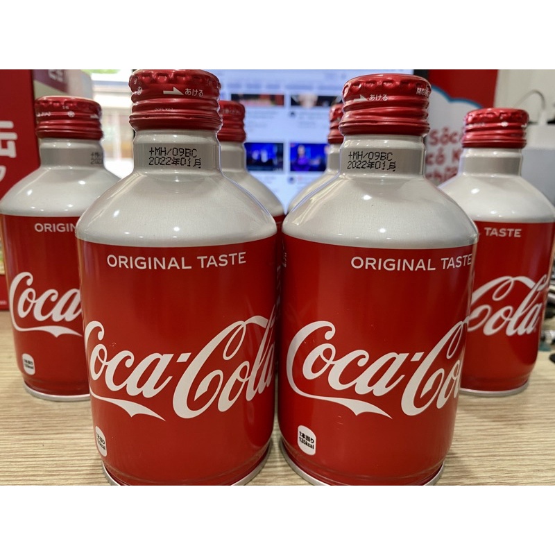 COCA COLA NHẬT CHAI NẮP VẶN, COCA CHAI, COCA SẮT