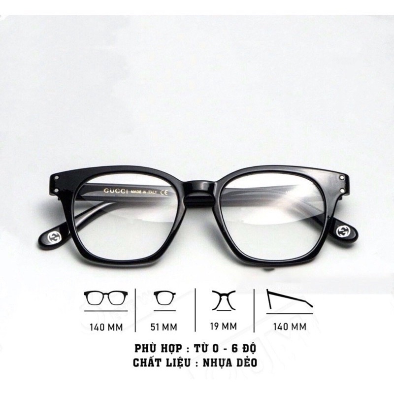 ⚡Kèm box⚡️Kính vuông nam nữ GC Son Tung, Gọng kính cận Jolie eyewear