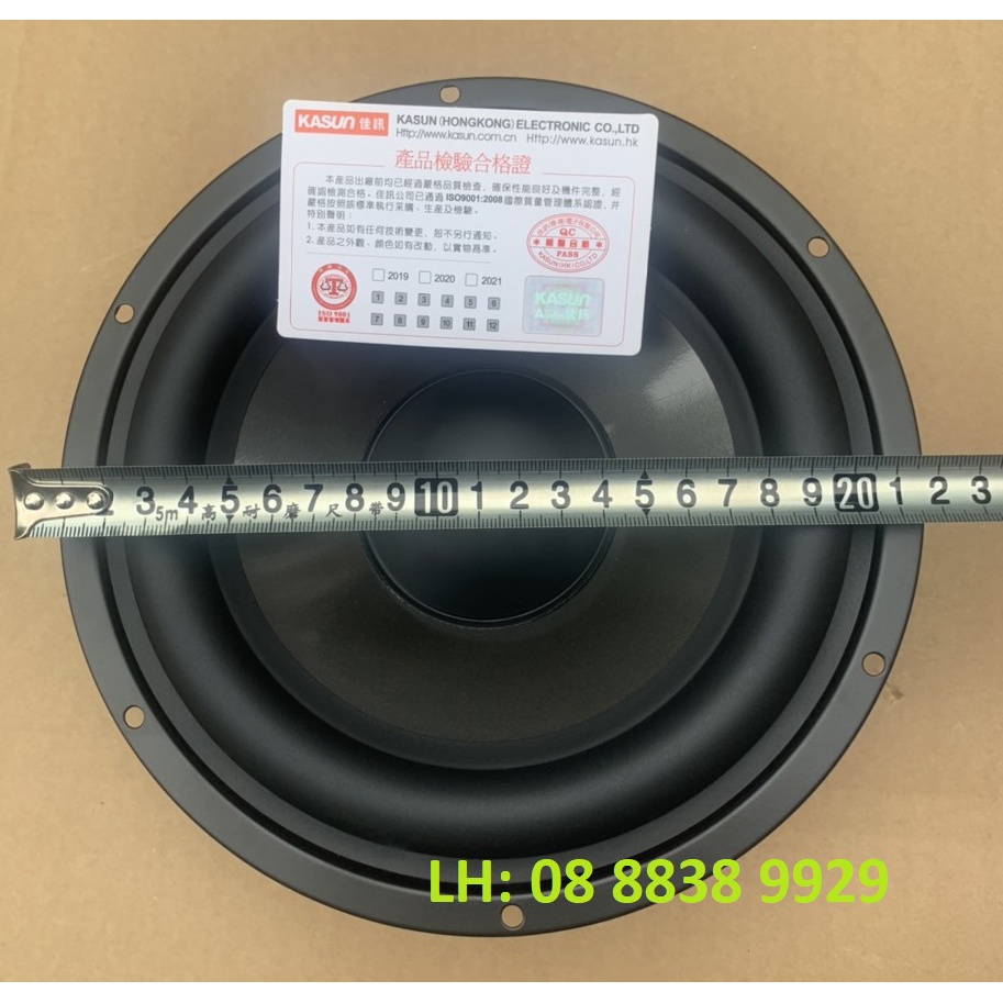 CẶP LOA BASS 20 KASUN TỪ 140 COIL 45 HỒNG KÔNG - 200W - GIÁ 2 LOA