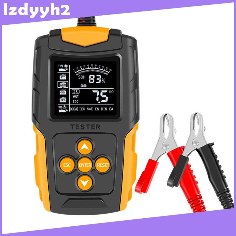 Máy Phân Tích Pin Kỹ Thuật Số Có Kẹp Cho Xe Hơi Xe Máy