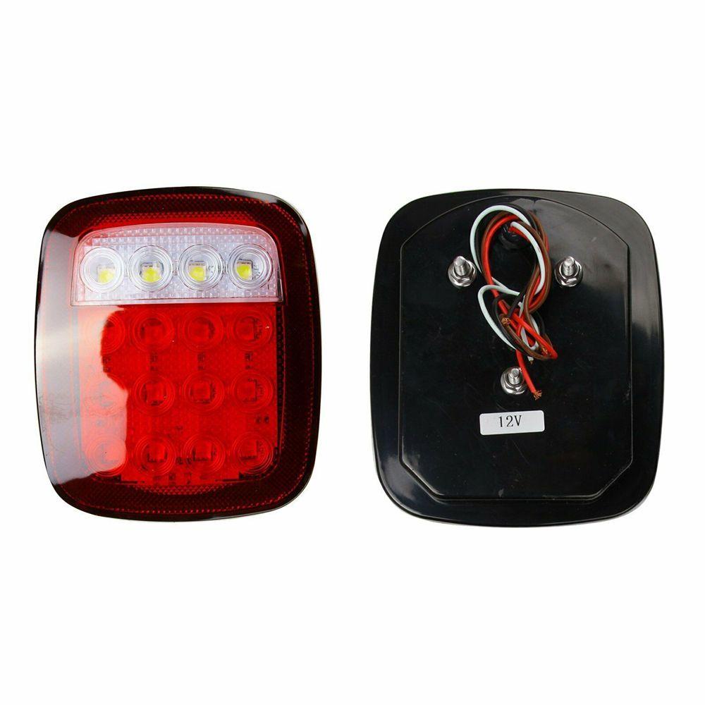 Set 2 Đèn Xi Nhan Gắn Đuôi Xe Tải Jeep Wrangler CJ TJ YJ