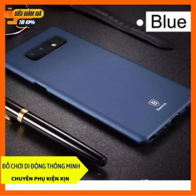 [HÀNG CHẤT] Ốp lưng Baseus lụa nhám siêu mỏng Galaxy Note 8 Chính hãng - Kèm ảnh thật