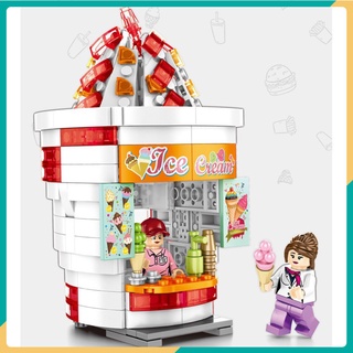 Đồ chơi lắp ráp mô hình thành phố No.601051. 601052, 601057 cho trẻ em