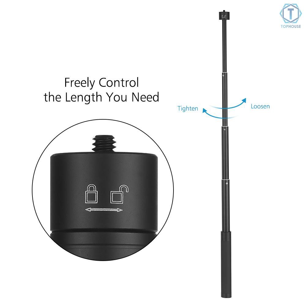 Thanh nối dài gậy chụp hình tự sướng dễ nối dài 5 phần có ốc vặn cố định 1/4 inch FeiyuTech G5 / G5GS / WG2 / SPG / G6