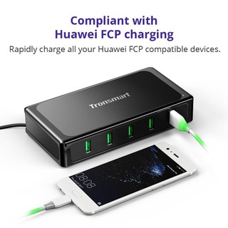 Sạc 5 cổng Quick Charge 3.0 Tronsmart Titan Plus 90W