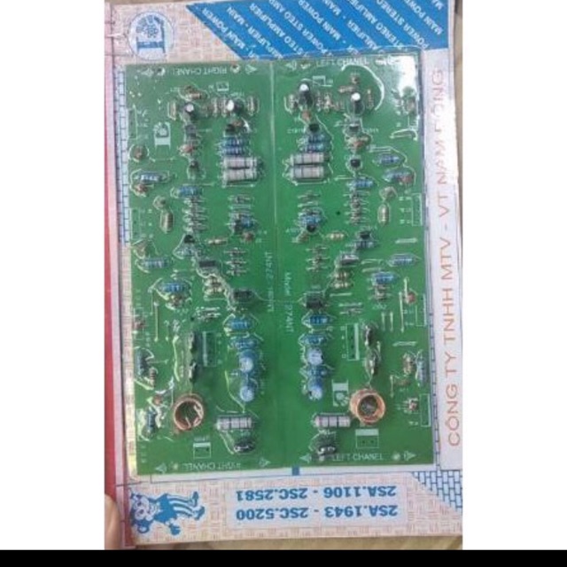 Bo công xuất 8 sò 2 kênh