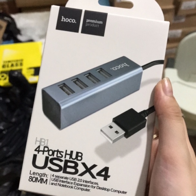 Chia ổ USB, HUB chia 4 ổ USB