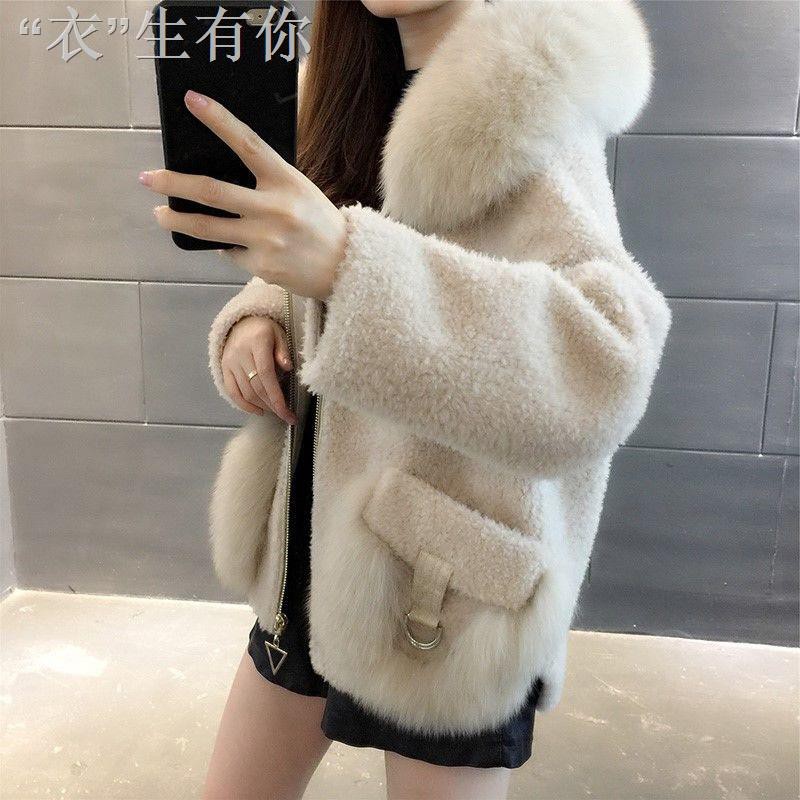 9.282020Áo Khoác Có Mũ Trùm Bằng Lông Cừu Thời Trang Mùa Đông Mới Dành Cho Nữ | BigBuy360 - bigbuy360.vn