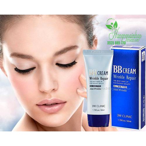 KEM NỀN BB CREAM WRINKLE REPAIR 3W CLINIC CHÍNH HÃNG