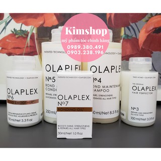 COMBO CHĂM SÓC TÓC TẠI NHÀ OLAPLEX NO3 NO4 NO5 NO6 NO7