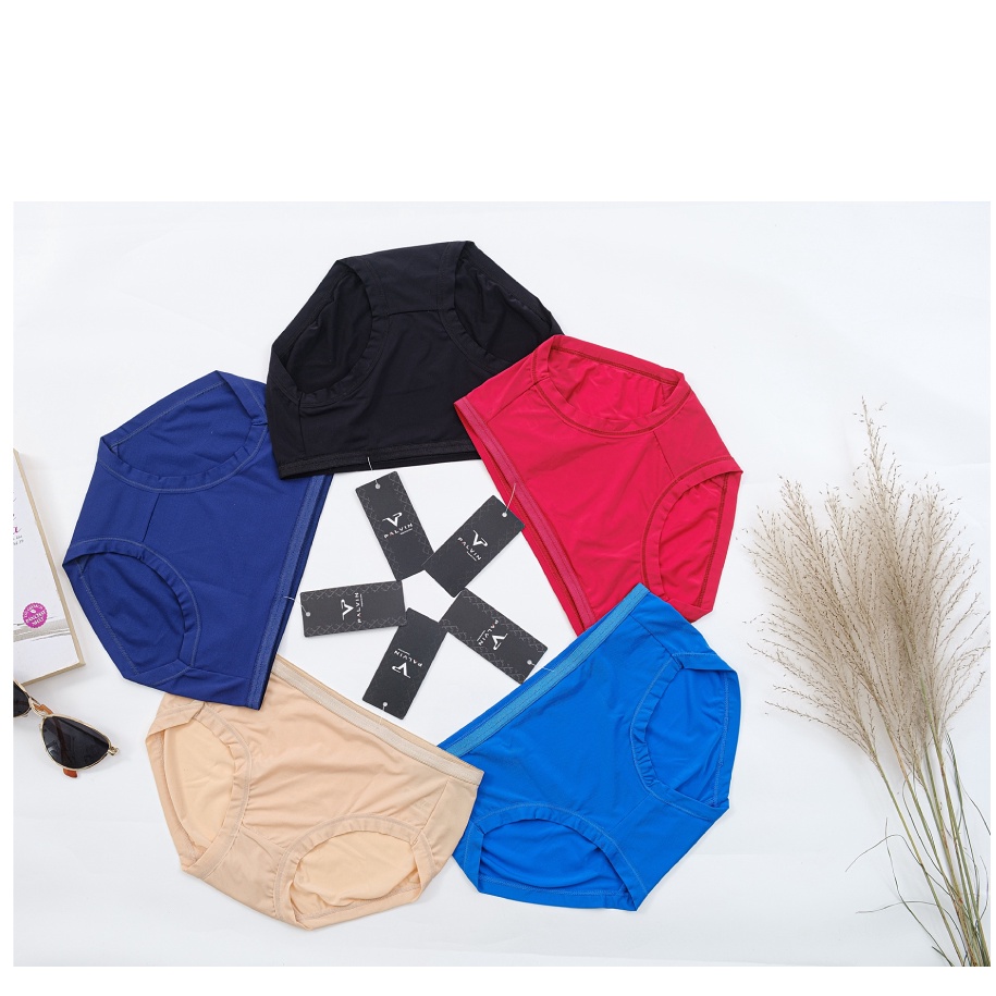 [Mã LT20 giảm 20K đơn 150K] Quần lót nữ PALVIN, quần chip nữ dáng modern brief, thun lạnh, trơn màu - DLN07 | BigBuy360 - bigbuy360.vn