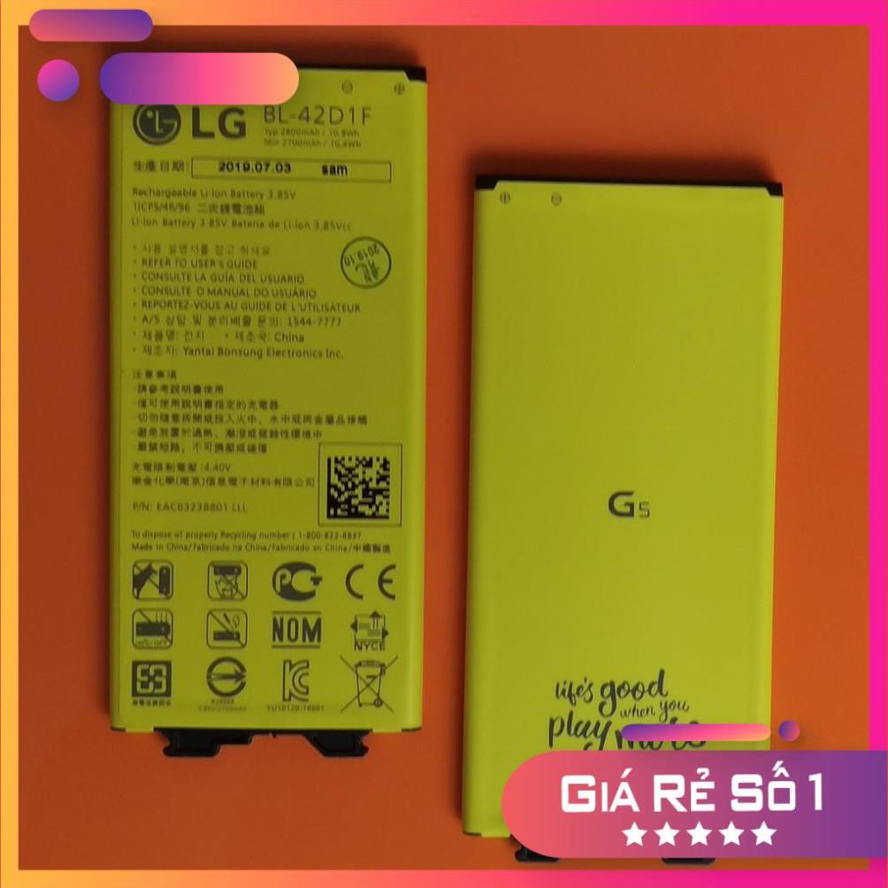 Sale giá rẻ Free ship  Pin zin theo máy LG G5 | BL-42D1F | 2800 mAh - Zin New Nguyên Bản