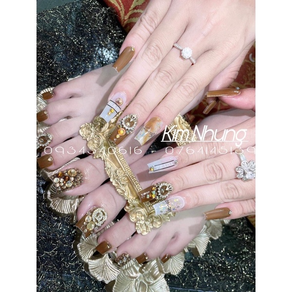 Sét cham gắn móng ( sét 10 cham)