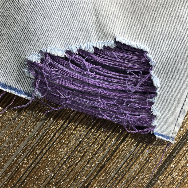 Quần Short Jean Rách Nhiều Màu Sắc Quyến Rũ Hợp Thời Trang Dành Cho Nữ