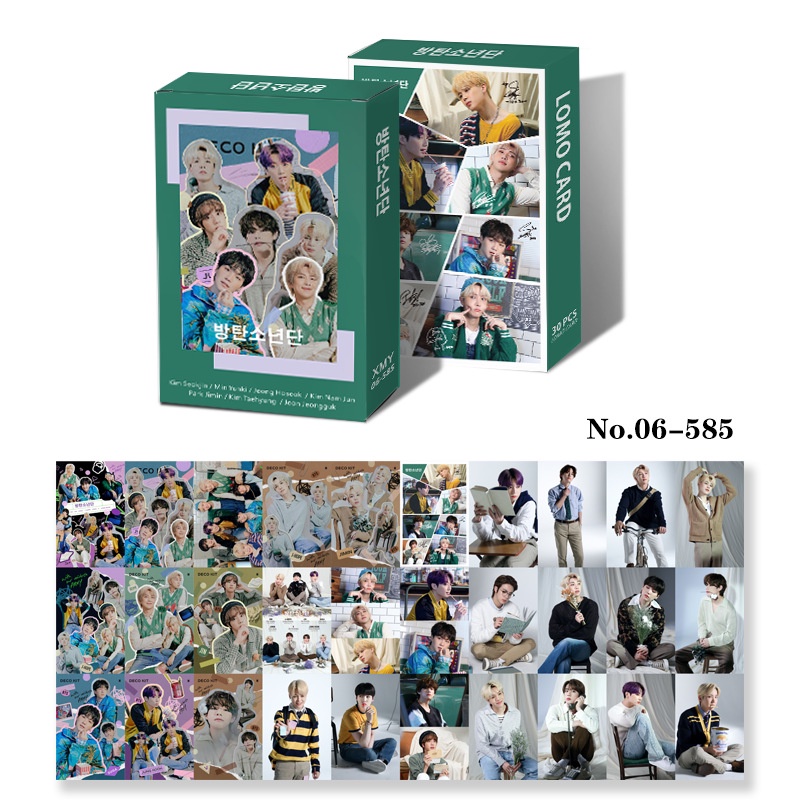Hộp 30 Thẻ Ảnh LOMO Card Nhóm Nhạc BTS 7 FATES CHAKHO GQ