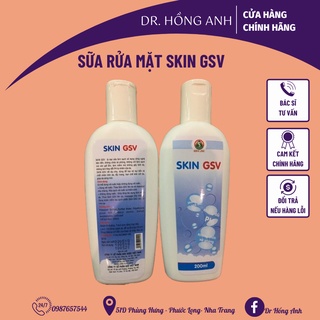 Sữa rửa mặt skin gsv 200ml
