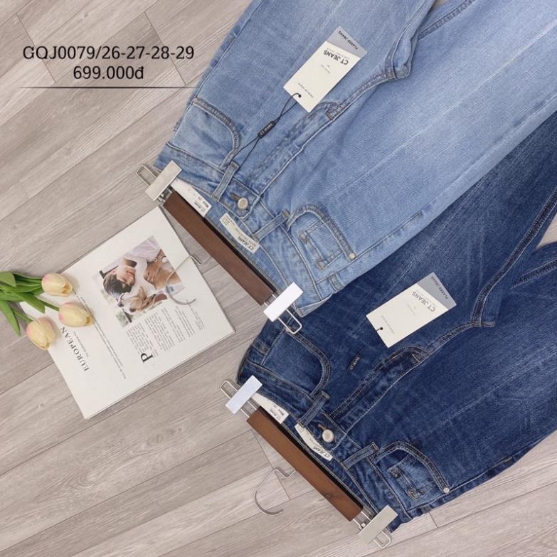 Bán sỉ quần jeans bò loe ống xẻ vnxk gqj0078