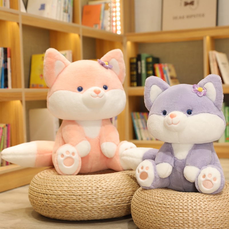 1 Chú Cáo Nhồi Bông 25/50cm Dễ Thương Cho Bé