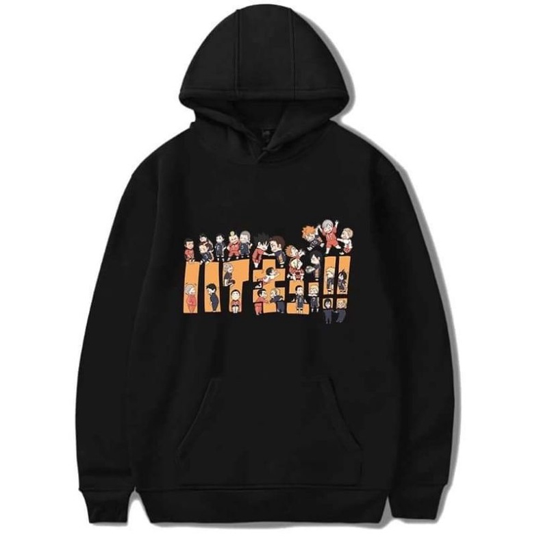 Áo Hoodie Dài Tay Anime- Haikyuu Anime Karasuno High School Nam Nữ Cực HOT | BigBuy360 - bigbuy360.vn