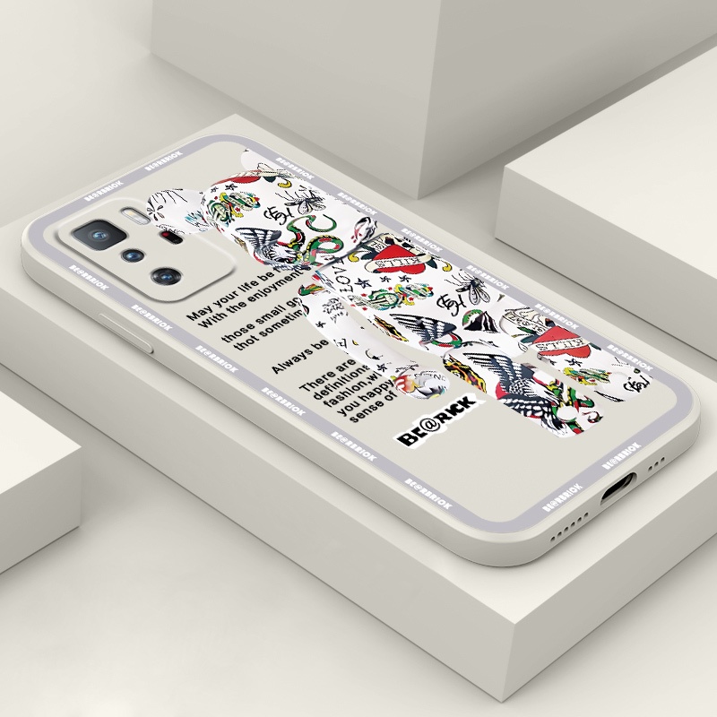 Ốp Điện Thoại Silicon Mềm Họa Tiết Gấu Hoạt Hình Cho Xiaomi Redmi 10 Prime Mi 11T Pro Redmi Note 10 Pro Max 10S