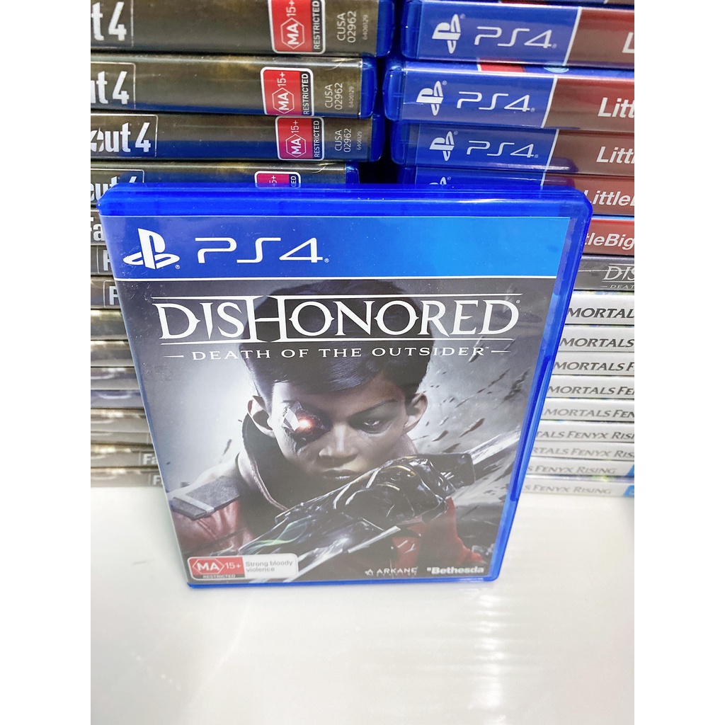 Đĩa Game PS4: Dishonored: Death of the Outsider